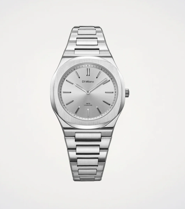 D1-UHBL01 Silver Mellow Ultra Thin 34 mm