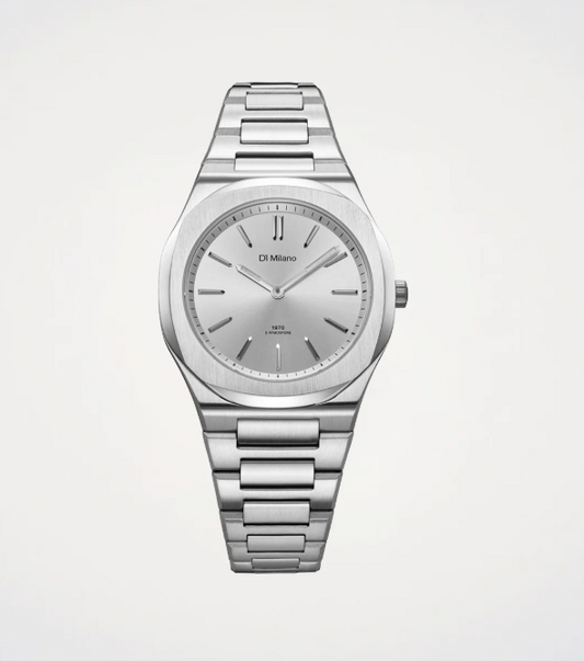 D1-UHBL01 Silver Mellow Ultra Thin 34 mm